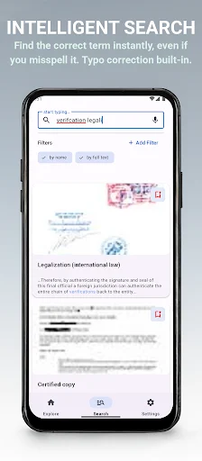 Legal Terminology Offline ডাউনলোড করুন – সেরা আইন অভিধান অ্যাপ - Screenshot 2