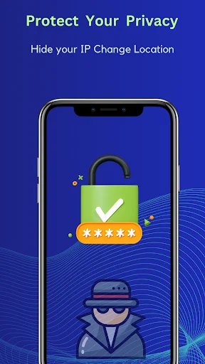 VPN Proxy Unblock Websites ডাউনলোড করুন – দ্রুত এবং নিরাপদ ব্রাউজিং - Screenshot 4