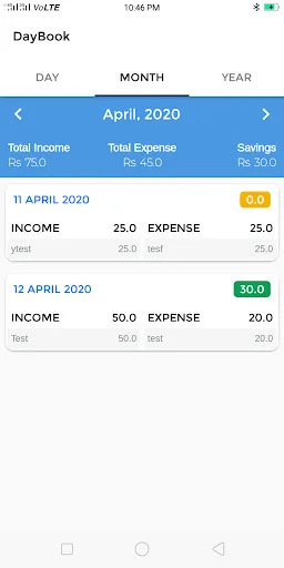DayBook: Expense Tracker ডাউনলোড করুন – দৈনন্দিন খরচ হিসাবের সেরা অ্যাপ - Screenshot 5