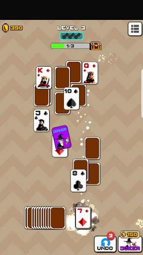 Pixel Solitaire: Tripeaks ডাউনলোড করুন – সেরা রেট্রো পিক্সেল গেম - Screenshot 1