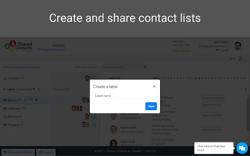 Google Contacts শেয়ার করুন সহজেই – Shared Contacts for Gmail ডাউনলোড - Screenshot 5