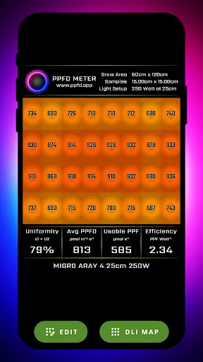 PPFD Meter ডাউনলোড করুন – সেরা গ্রো লাইট পরিমাপক অ্যাপ - Screenshot 19