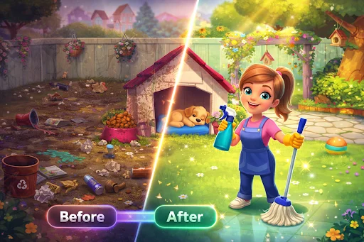 House Cleaning: Girl Cleanup ডাউনলোড করুন – সেরা ঘর পরিষ্কারের গেম - Screenshot 16
