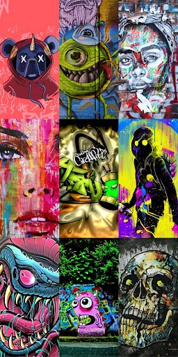 Graffiti Wallpaper ডাউনলোড করুন – সেরা স্ট্রিট আর্ট ব্যাকগ্রাউন্ড - Screenshot 4