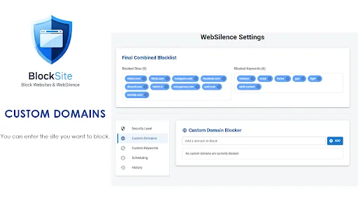 BlockSite ডাউনলোড করুন – ওয়েবসাইট এবং কিউওয়ার্ড ব্লকার - Screenshot 2