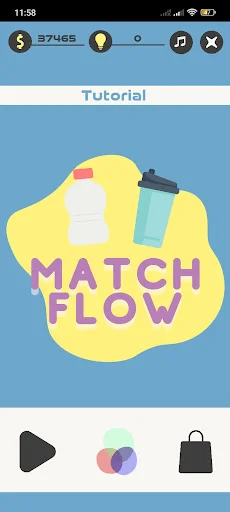 Match Flow ডাউনলোড করুন – মস্তিষ্কের ব্যায়ামের সেরা পাজল গেম - Screenshot 1