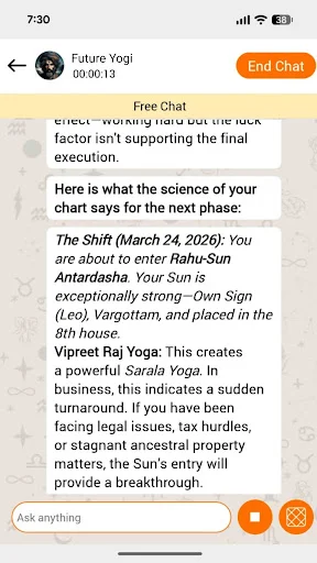 FutureYogiAI ডাউনলোড করুন – হস্তরেখা ও দৈনন্দিন কুষ্ঠি ফ্রি - Screenshot 5
