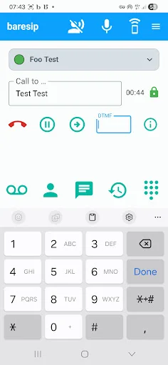 baresip ডাউনলোড করুন – সেরা ফ্রি এবং শক্তিশালী VoIP SIP ক্লায়েন্ট - Screenshot 2