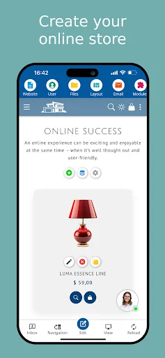 Website Builder – bluetronix ডাউনলোড করুন – কোডিং ছাড়াই প্রফেশনাল ওয়েবসাইট - Screenshot 2