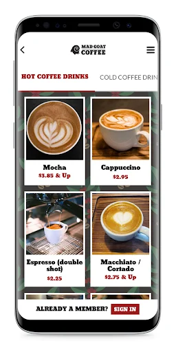Mad Goat Coffee অ্যাপ ডাউনলোড করুন – কফি অর্ডারের সেরা উপায় - Screenshot 3