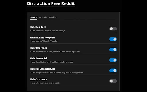 Distraction Free Reddit ডাউনলোড করুন – ফোকাসড ব্রাউজিং - Screenshot 1