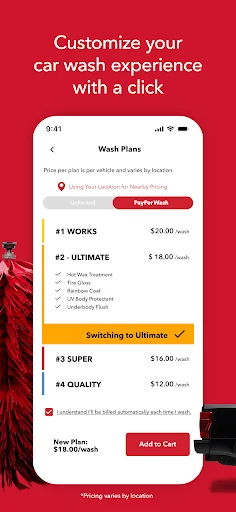 Tommy’s Express Car Wash ডাউনলোড করুন – মেম্বারশিপ ম্যানেজমেন্ট - Screenshot 3