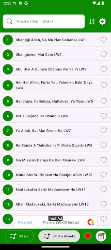 Littafin Wakoki + Sacred Songs ডাউনলোড করুন – সেরা স্তোত্র অ্যাপ - Screenshot 9