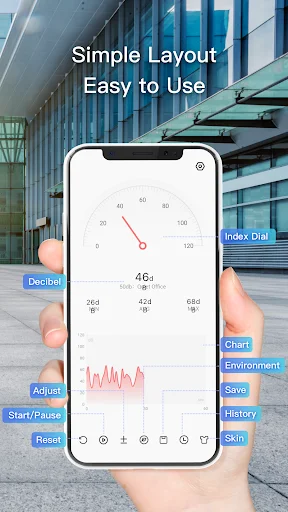 Sound Meter অ্যাপ ডাউনলোড করুন – পরিবেশের শব্দের মাত্রা পরিমাপ করুন - Screenshot 17