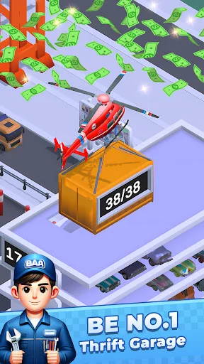 Chrome Garage: Idle Cars ডাউনলোড করুন – সেরা কার রিপেয়ার গেম - Screenshot 17