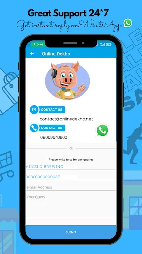 Online Dekho অ্যাপ ডাউনলোড করুন – দ্রুততম ফুড ও গ্রোসারি ডেলিভারি - Screenshot 7