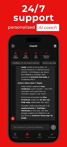 Transition: Triathlon Coach ডাউনলোড করুন – সেরা AI ট্রায়াথলন প্ল্যান - Screenshot 3