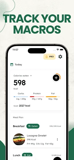 NutriPlan ডাউনলোড করুন – সেরা ক্যালোরি ট্র্যাকার ও ডায়েট প্ল্যান - Screenshot 2