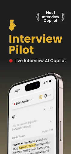 Interview Pilot – AI Copilot ডাউনলোড করুন – সেরা এআই ইন্টারভিউ সহকারী - Screenshot 1