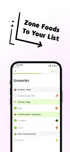 ZoneIt ডাউনলোড করুন – জোন ডায়েট নিয়ন্ত্রণের সেরা টুল - Screenshot 7