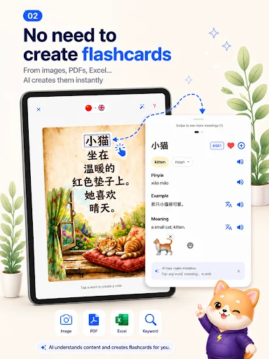 Flash AI ডাউনলোড করুন: ছবি থেকে ফ্ল্যাশকার্ড তৈরি করুন সহজে - Screenshot 8
