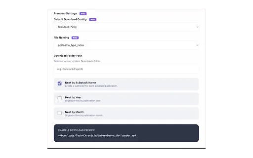 Substack Downloader ডাউনলোড করুন – ভিডিও ও অডিও সেভ করুন - Screenshot 5