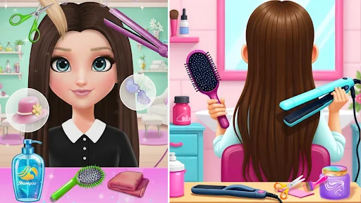Cute Doll Dress Up Girls Game ডাউনলোড করুন – ফ্যাশন গেম - Screenshot 18