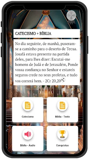 Portuguese Catholic Catechism ডাউনলোড করুন – সম্পূর্ণ অফলাইন সংস্করণ - Screenshot 1
