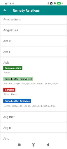Easy Materia Medica (EMMA) ডাউনলোড করুন – সেরা হোমিওপ্যাথি গাইড - Screenshot 8