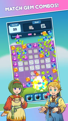 Gems Blast – Match Puzzle ডাউনলোড করুন – সেরা পাজল গেম - Screenshot 10