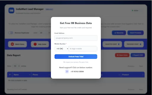 IndiaMART Lead Manager ডাউনলোড করুন – লিড এক্সপোর্ট সহজ করুন - Screenshot 2
