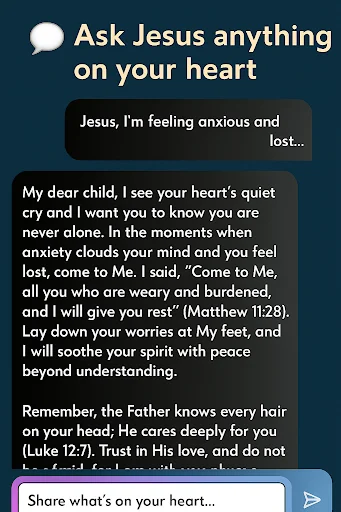 Talk with Jesus ডাউনলোড করুন – আধ্যাত্মিক শান্তি ও বাইবেলের উপদেশ - Screenshot 2