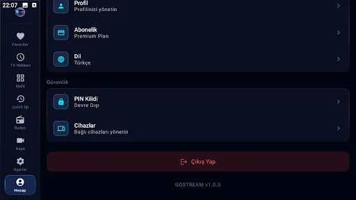 GOSTREAM ডাউনলোড করুন – শক্তিশালী এবং আধুনিক মিডিয়া প্লেয়ার - Screenshot 24