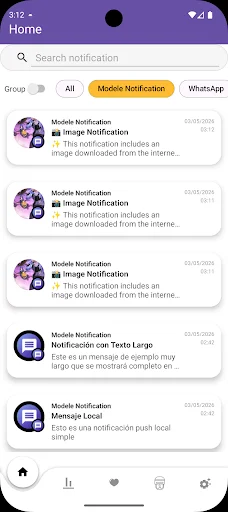 Notificacion Push ডাউনলোড করুন – AI এর মাধ্যমে নোটিফিকেশন ম্যানেজ করুন - Screenshot 1