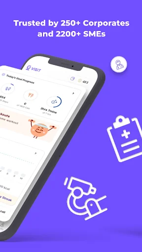 Visit-Health অ্যাপ ডাউনলোড করুন – ডাক্তার ও স্বাস্থ্যসেবা এখন হাতের মুঠোয় - Screenshot 2