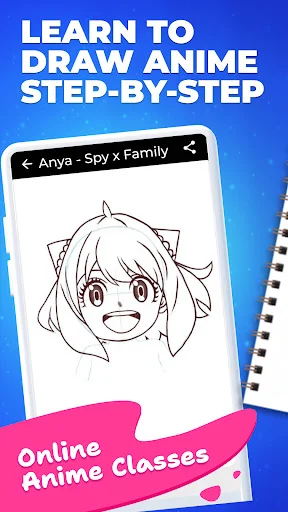 How to Draw Anime অ্যাপ ডাউনলোড করুন – অ্যানিমে আঁকা শিখুন ফ্রি - Screenshot 7