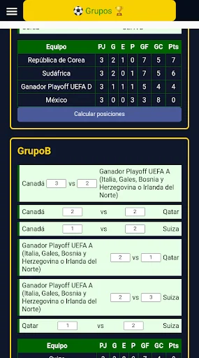 Mundial 2026 MEX,USA,CAN ডাউনলোড করুন – ম্যাচের সময়সূচী দেখুন - Screenshot 2