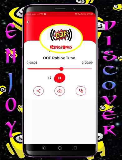 OOFF Sound Ringtones ডাউনলোড করুন – সেরা মজার রিংটোন অ্যাপ - Screenshot 5