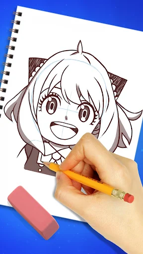 How to Draw Anime অ্যাপ ডাউনলোড করুন – অ্যানিমে আঁকা শিখুন ফ্রি - Screenshot 20