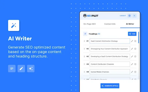 SEO Pilot ডাউনলোড করুন – সেরা অন-পেজ SEO ও কন্টেন্ট রাইটিং টুল - Screenshot 3