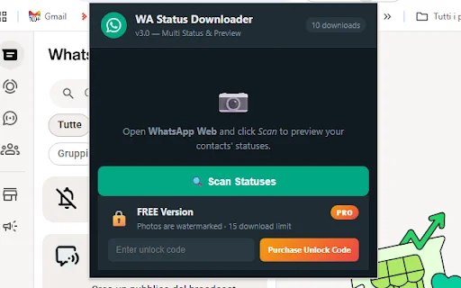 Multi WhatsApp Status Downloader – হোয়াটসঅ্যাপ স্ট্যাটাস সেভ করুন - Screenshot 1