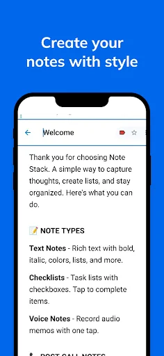 NoteStack ডাউনলোড করুন – সেরা নোটপ্যাড ও টু-ডু লিস্ট অ্যাপ - Screenshot 3
