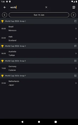 LiveScore Football ডাউনলোড করুন – সেরা ফুটবল আপডেট ও লাইভ স্কোর - Screenshot 14