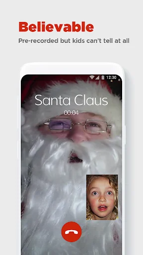 Video Call Santa ডাউনলোড করুন – সান্তা ক্লজের সাথে ভিডিও কল - Screenshot 3
