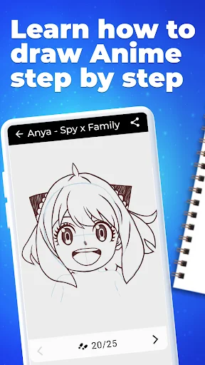 How to Draw Anime অ্যাপ ডাউনলোড করুন – অ্যানিমে আঁকা শিখুন ফ্রি - Screenshot 19