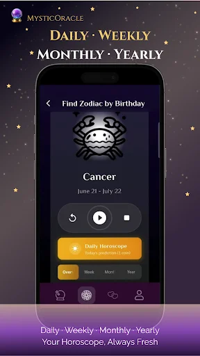 MysticOracle ডাউনলোড করুন – এআই জ্যোতিষ ও ট্যারোট কার্ড রিডিং - Screenshot 4