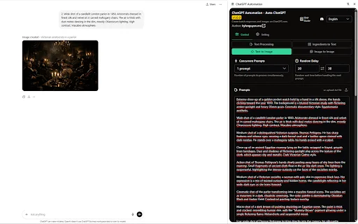 ChatGPT Automation ডাউনলোড করুন – ব্যাচ প্রম্পট ও অটোমেশন - Screenshot 1