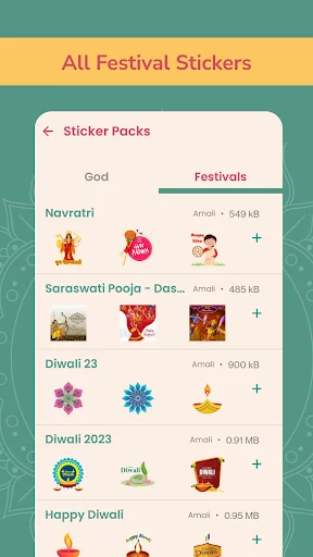 Hindu God Stickers WAStickerApps – সেরা ভক্তিপূর্ণ স্টিকার ডাউনলোড করুন - Screenshot 22