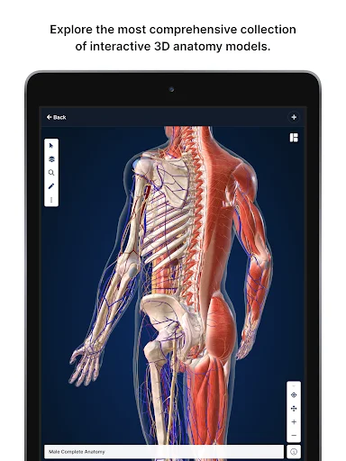 BioDigital Human ডাউনলোড করুন – সেরা 3D অ্যানাটমি লার্নিং অ্যাপ - Screenshot 7