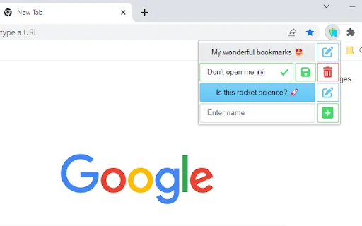 Bookmark Bar Switcher ডাউনলোড করুন – সেরা বুকমার্ক ম্যানেজমেন্ট টুল - Screenshot 1